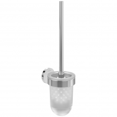 Villeroy & Boch Elements Tender Toilet Brush and Holder - Chrome