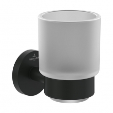 Villeroy & Boch Elements Tender Tumbler Holder - Matt Black