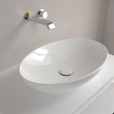 Villeroy & Boch Loop & Friends Oval Sit-On Countertop Basin 560mm Wide - 0 Tap Hole