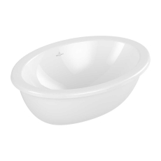 Villeroy & Boch Loop & Friends Oval Undermount Countertop Basin 485mm Wide - 0 Tap Hole