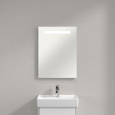 Villeroy & Boch More To See One LED Bathroom Mirror 600mm H x 450mm W