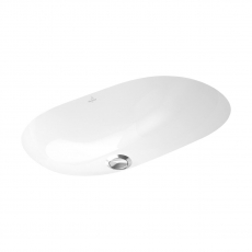 Villeroy & Boch O.novo Undermount Countertop Basin 530mm Wide - 0 Tap Hole