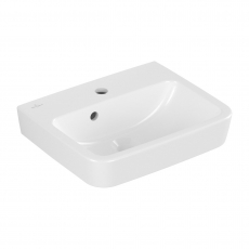 Villeroy & Boch O.novo Angular Wall Hung Basin 500mm Wide - 1 Tap Hole
