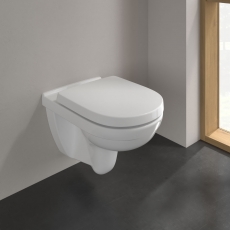 Villeroy & Boch O.novo Rimless Wall Hung Toilet Combi-Pack (inc Soft Close Wrapover Seat)