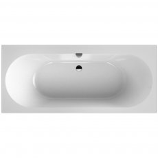 Villeroy & Boch Oberon Duo Quaryl Rectangular Acrylic Bath 1800mm x 800mm - 0 Tap Hole