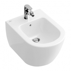 Villeroy & Boch Subway 2.0 Wall Hung Bidet 375mm Wide - 1 Tap Hole