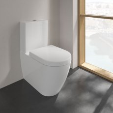 Villeroy & Boch Subway 2.0 Rimless Close Coupled Toilet (inc Soft Close Seat)