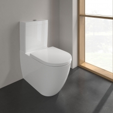 Villeroy & Boch Subway 3.0 Rimless Close Coupled Toilet (inc Soft Close Seat)