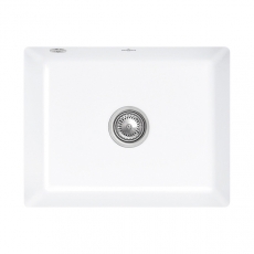 Villeroy & Boch Subway 60 SU 1.0 Bowl Ceramic Kitchen Sink 545mm L x 440mm W - White Alpin