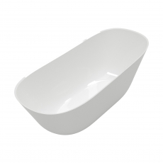 Villeroy & Boch Theano Curved Edition Freestanding Bath 1700mm x 750mm - White Alpin