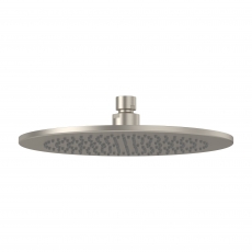 Villeroy & Boch Universal Round Fixed Shower Head 350mm Diameter - Brushed Nickel Matt
