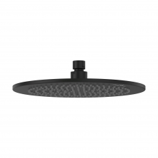 Villeroy & Boch Universal Round Fixed Shower Head 350mm Diameter - Matt Black
