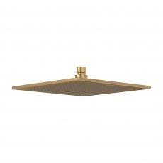 Villeroy & Boch Universal Square Fixed Shower Head 250mm x 250mm - Brushed Gold