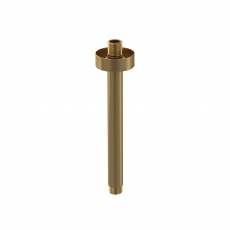 Villeroy & Boch Universal Showers Rain Round Ceiling Mounted Shower Arm - Brushed Gold