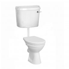 Vitra Arkitekt Low Level Toilet with Lever Cistern - Standard Seat and Cover
