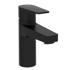 Vitra Flow Square Large Basin Mixer Tap - Matt Black