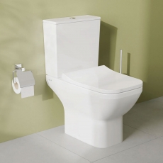 VitrA Integra Square Rimless Close Coupled Toilet (inc Slim Seat)