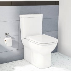 VitrA S20 Closed Back Close Coupled Toilet (inc Seat)