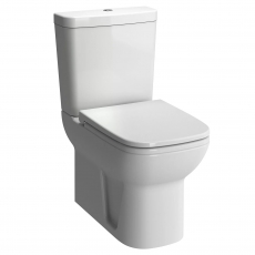 Vitra S20 Close Coupled Toilet Closed Back Push Button Cistern - Soft Close Seat