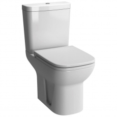 Vitra S20 Close Coupled Toilet Closed Back Push Button Cistern - Soft Close Seat