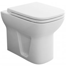 Vitra S20 Back to Wall Toilet - Standard Seat