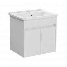 Vitra S50+ Wall Hung 2-Door Vanity Unit with Basin