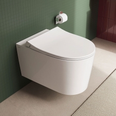 VitrA Sonic Flush Wall Hung Toilet (inc Soft Close Seat)