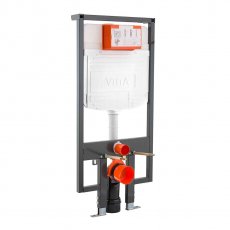 Vitra 1100mm H Wall Hung Toilet Frame with 2.5/4 Litre Concealed Cistern Pre Wall Gypsumplate Walls