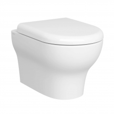 VitrA Zentrum Smoothflush Wall Hung Toilet Hidden Fixation - Standard Seat