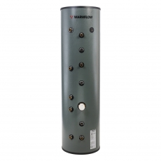 Warmflow Nero TRIPLE Coil Vented Stainless Steel Hot Water Cylinder 290 LITRE