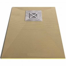 Wetroom Innovations PCS Underlay Plus Offset Drain Wetroom Floor Former 1000mm x 1000mm
