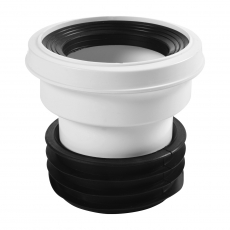 Wirquin Straight WC Toilet Pan Connector 125mm