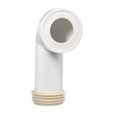 Wirquin 90 Degree Rigid WC Toilet Pan Connector 305mm