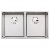 Abode Matrix R15 2.0 Bowl Undermount Kitchen Sink 740mm L x 440mm W - Stainless Steel