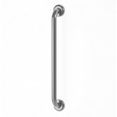 AKW Epoxy Coated Stainless Steel Grab Rail 300mm Length - Mid Grey