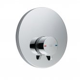 Armitage Shanks Avon 21 Self Closing Push Button Shower Valve with Concealing Plate - Chrome