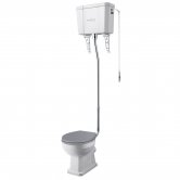 Bayswater Fitzroy Comfort Height High Level Toilet with Pull Chain Cistern (excluding Seat)