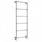 Bayswater Juliet Wall Mounted Traditional Towel Rail 1548mm x 598mm Chrome