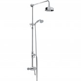 Bristan 1901 Sequential Exposed Mixer Shower with Shower Kit and Fixed Head