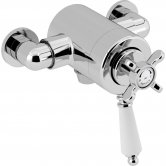 Bristan 1901 Exposed Concentric Shower Valve Only - Chrome