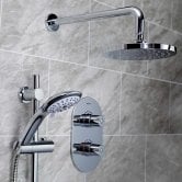 Bristan Artisan Dual Concealed Mixer Shower with Shower Kit and Fixed Head