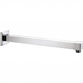 Bristan Square Wall Mounted Shower Arm 330mm Length - Chrome