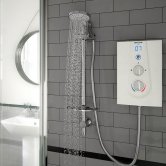 Bristan Joy Thermostatic Electric Shower, White, 8.5kW