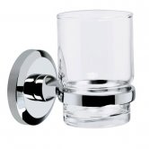 Bristan Solo Toothbrush and Tumbler Holder Chrome Plated