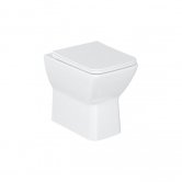 Britton Shoreditch Rimless Square Back to Wall Toilet 500mm Projection - Soft Close Seat