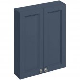 Burlington 60 Fitted 2-Door Wall Cabinet Unit 600mm Wide - Blue