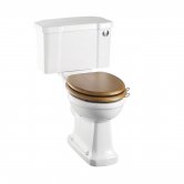Burlington Regal Close Coupled Toilet Push Button Cistern - Excluding Seat