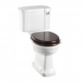 Burlington Regal Close Coupled Toilet Slimline Push Button Cistern - Excluding Seat