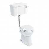 Burlington Regal Low Level Toilet Lever Cistern - Excluding Seat