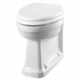 Burlington Standard Back to Wall Toilet 475mm Projection - Excluding Seat